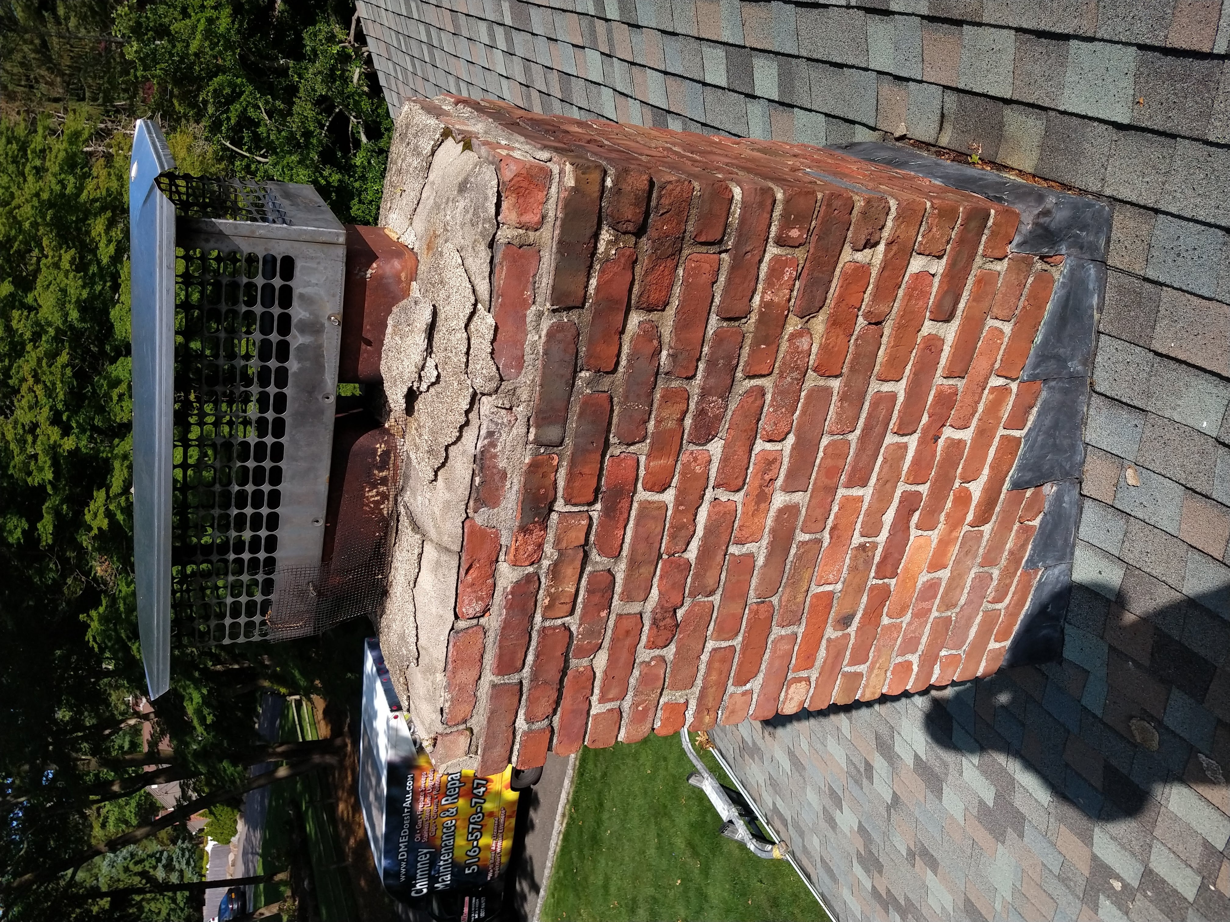 Fireplace chimney cleaning and inspection in Massapequa, NY